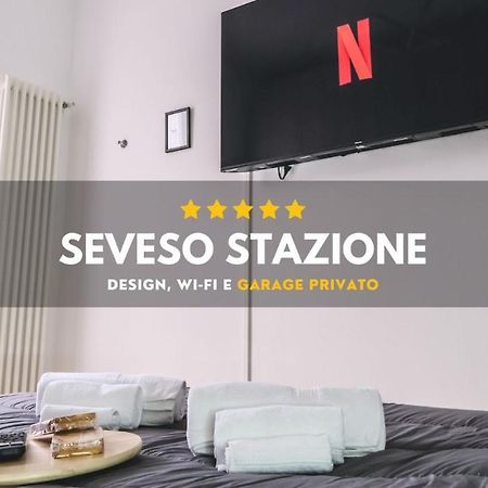 Seveso-Stazione Design, Wifi & Garage Privato Lägenhet Exteriör bild